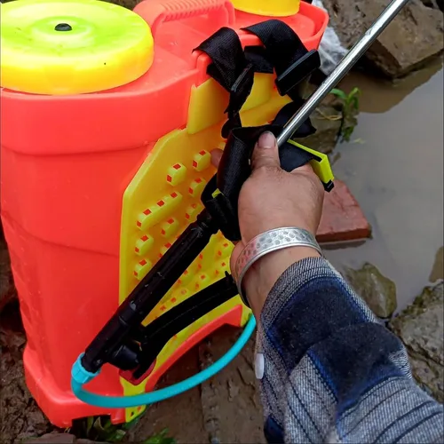 Vista 6 de Pulverizador de presión de acción de bomba, piezas de pulverizador de mochila, mango de rociador de gatillo, pistola de gatillo de jardín, mango