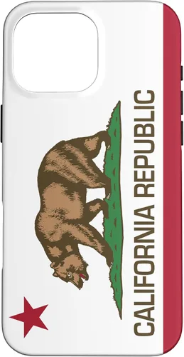 Vista 19 de Funda con la bandera de California para iPhone 17