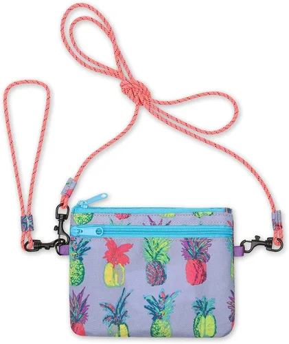 Vista 2 de KAVU Renrose - Cartera bandolera con correa de cuerda