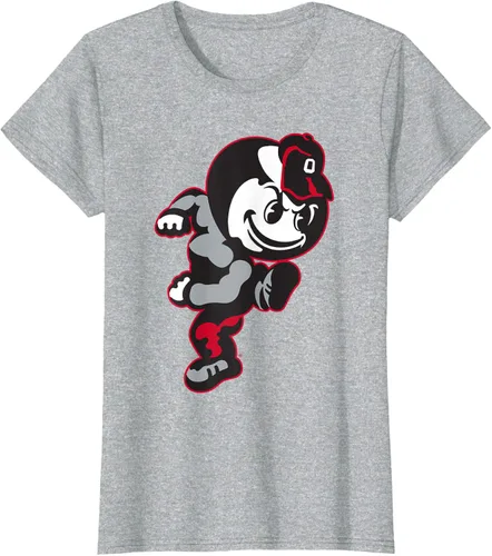 Vista 6 de Ohio State Buckeyes Vintage Brutus Camiseta con licencia