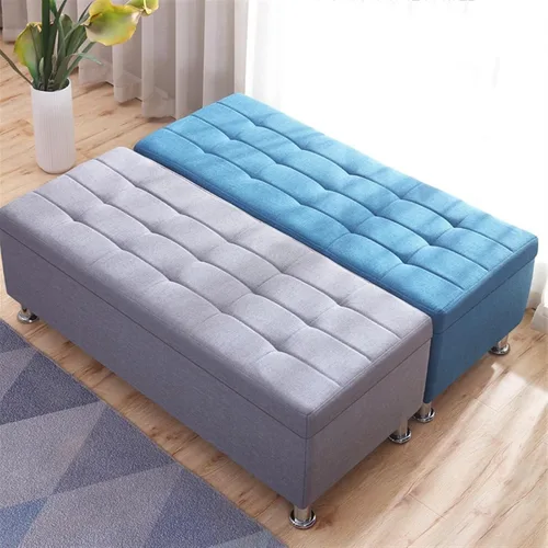 Vista 4 de Storage Benches Rectangular Sofa Stool Shoeshine Stool Bedside Stool Multifunctional Storage Storage Stool Dressing Room Fitting Room Stools Shoes