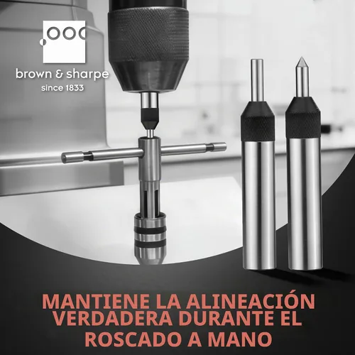 Vista 5 de Brown & Sharpe 599-792-30 guía de golpe ajustable con tensado por resorte