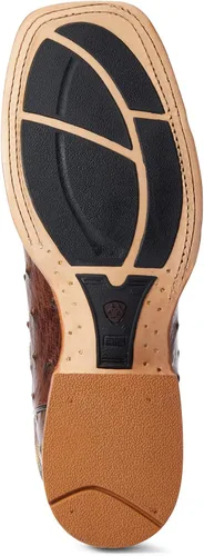Vista 5 de ARIAT Gallup Full Quill Ostrich - Botas occidentales para hombre