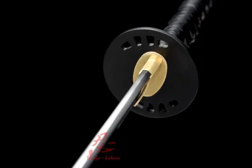 Vista 3 de Handmade Samurai Sword 40.6 Inch New Kill Bill Battle Ready Clay Tempered Folded Steel Samurai Katana Sharp Sword