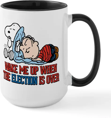Vista 146 de CafePress SNOOPY Joe Cool - Taza de café de cerámica (15.0 fl oz)