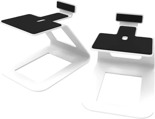 Vista 14 de Kanto SE2 Soportes elevados para altavoces de escritorio para altavoces pequeños - 2 unidades (negro)