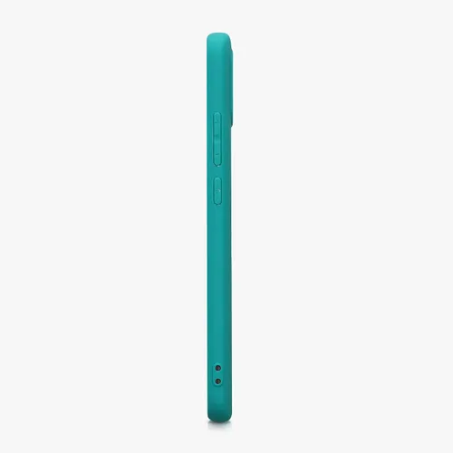 Vista 4 de kwmobile Funda de silicona TPU compatible con Xiaomi Redmi 9A/9AT - Funda suave - Eclipse minimalista blanco/gasolina