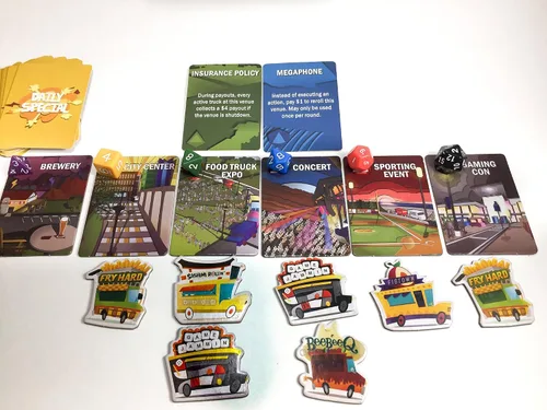 Vista 5 de Truck Off: The Food Truck Frenzy - 2-6 jugadores - Juego de mesa picante para juegos familiares