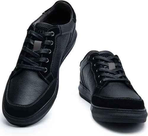 Vista 2 de ArcBrothers Mens Business Casual Shoe Leather Shoe for Men Oxford Shoe Mens Casual Dress Shoe for Easy Walking Casual Shoe Brown Black