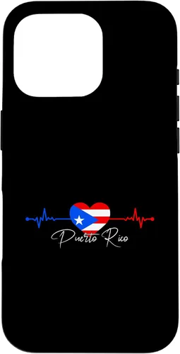 Vista 20 de Puerto Rico Boricua Heartbeat - Carcasa para iPhone 17