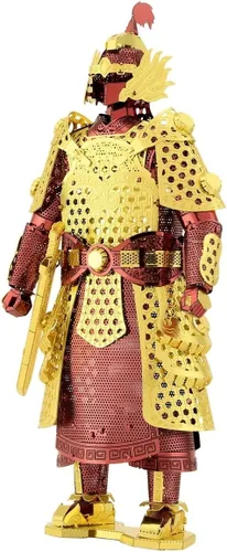 Vista 3 de Metal Earth Fascinations Chinese Ming Armor 3D Kit de modelo de metal con pinzas