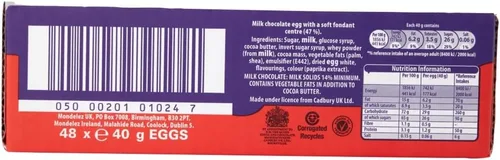 Vista 2 de Cadbury Huevo de crema - 1.41oz (40g) (paquete de 48)