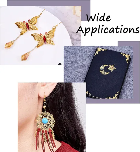 Vista 5 de Pandahall - Colgantes de araña de aleación tibetana para hacer joyas y collares
