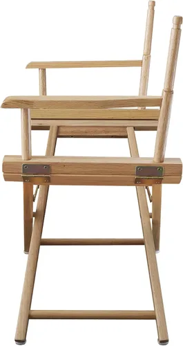 Vista 8 de Casual Home silla de director de 18 pulgadas, únicamente armazón, Madera, Natural