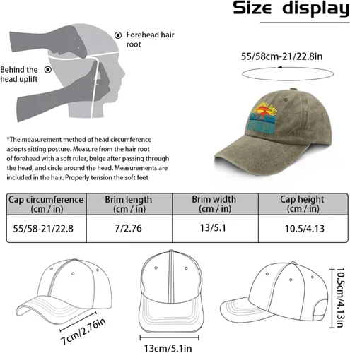Vista 3 de Baseball Cap Pickleball Dad Like A Regular Dad But Cooler Baseball Cap, Vintage Hat for Women