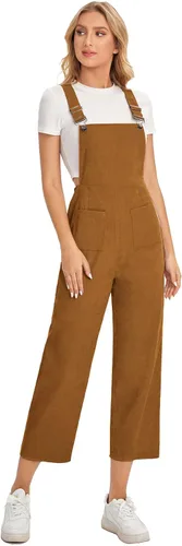 Vista 5 de SheIn Mono corto de pana con bolsillo frontal para mujer