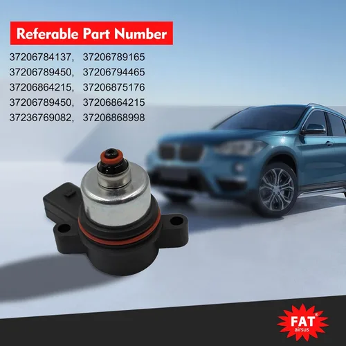 Vista 4 de Electroválvula de compresor de suspensión neumática para BMW Serie 5 F07 Grand Tourismo F11 Touring wagon 7 Series F02 F01 F04 F07 F11 F11N F15 G32