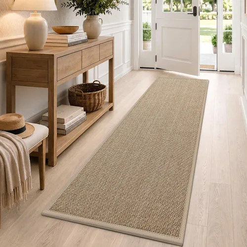 Vista 12 de DEXI - Tapete ultradelgado para puerta de interior, 32 x 48 pulgadas Beige