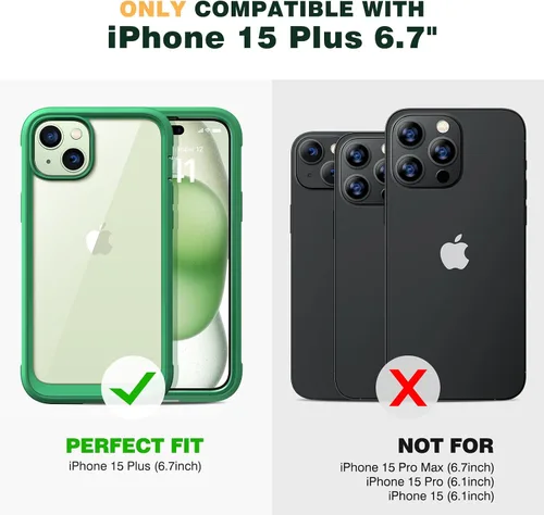 Vista 507 de DIACLARA - Funda transparente compatible con iPhone XR 6.1 pulgadas 2018