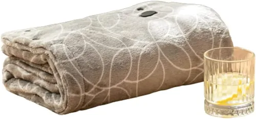 Vista 8 de Manta eléctrica para coche, manta de calefacción inalámbrica, manta térmica USB, manta eléctrica cálida para siesta para uso en la oficina