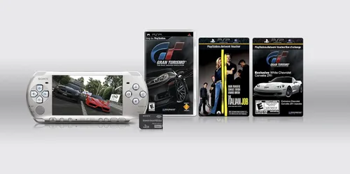 Vista 2 de PlayStation Portable Limited Edition Gran Turismo Entertainment Pack - Mystic Silver