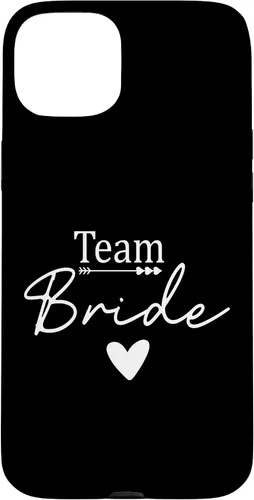 Vista 9 de Team Bride Wedding Party Bridesmaid Bachelorette Party 2027 Case for iPhone 17
