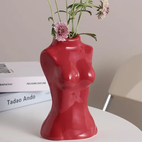 Vista 9 de Juego de 3 jarrones negros pequeños para decoración moderna del hogar, jarrones de cerámica para centros de mesa, jarrones de flores para sala