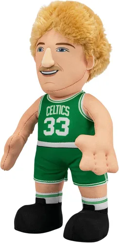 Vista 7 de Boston Celtics - Figura de peluche de Larry Bird de 10 pulgadas, una leyenda para jugar o exhibir