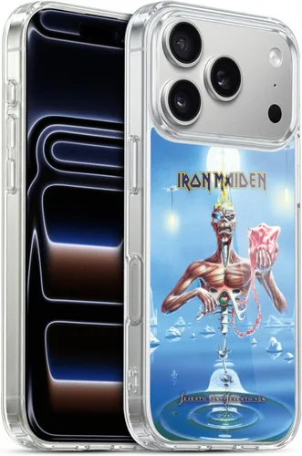 Vista 74 de Head Case Designs Funda de gel suave con licencia oficial de Iron Maiden Brave New World, compatible con Apple iPhone 7 Plus/iPhone 8 Plus Nuevo
