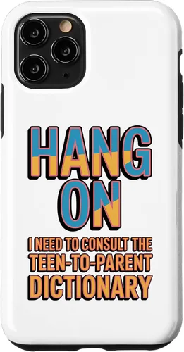 Vista 29 de Hang On I Need The Teen-to-Parent Dictionary Case for iPhone 17