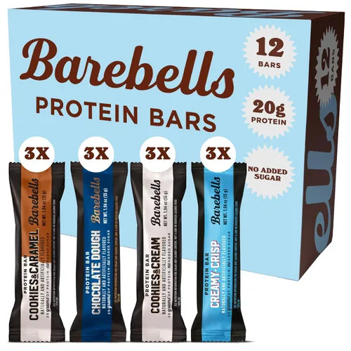 Vista 34 de Barebells Paquete variado de barras de proteínas, 12 unidades, barras de 1.9 onzas, bocadillos de proteína con 0.71 oz de alto contenido