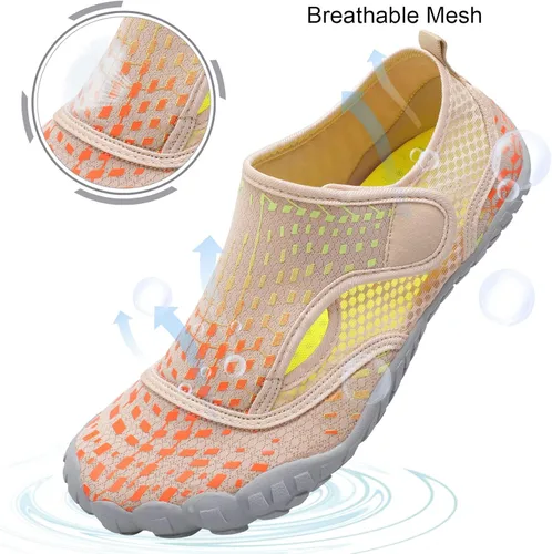 Vista 2 de Centipede Demon - Zapatos deportivos acuáticos para hombre y mujer secado rápido zapatos para agua para usar descalzo para la playa natación surf