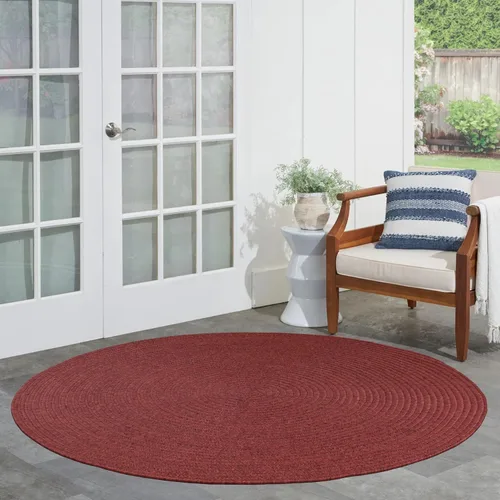 Vista 50 de Superior Alfombra de área para interiores y exteriores, decoración de suelo trenzada reversible para sala de estar, cocina, patio, porche delantero