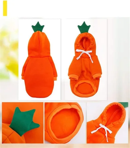 Vista 13 de Sudaderas con capucha para perro, ropa de rana para mascotas, suéter cálido de invierno, abrigo, ropa para perrito, ropa para cachorros, disfraz