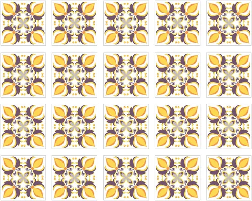 Vista 23 de Azulejos Adhesivos Despegar y Pegar Estilo Azulejo Español Portugués para Salpicadero Juego de 20 piezas (3.9_B)