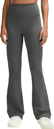 Vista 3 de Unthewe Leggings acampanados de cintura alta para mujer, control de abdomen, pantalones casuales para yoga, entrenamiento, gimnasio