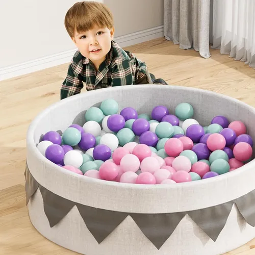 Vista 5 de BalanceFrom Play Pit Balls Toy Set for Kids with Mesh Bag