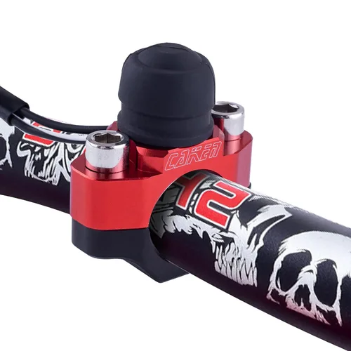 Vista 7 de CNC - Interruptor impermeable para motor de motocicleta ATV con botón de arranque, parada y apagado para motocicleta eléctrica, scooter, bicicleta