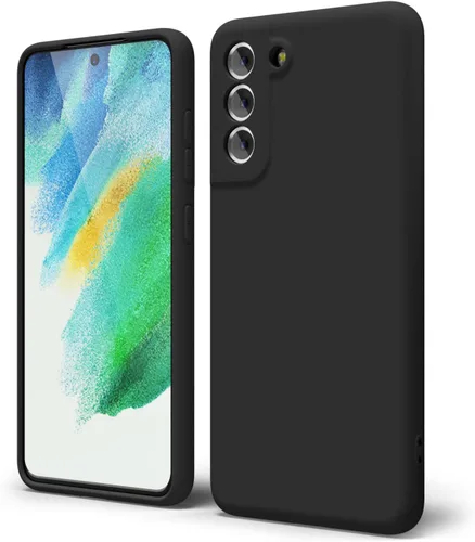 Vista 411 de oakxco Funda para teléfono Samsung Galaxy S8 de silicona líquida, delgada y fina de gel de goma suave TPU cubierta protectora simple llana