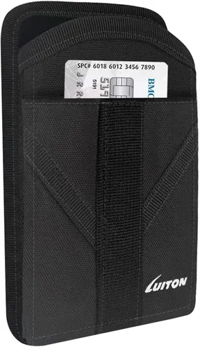 Vista 2 de Funda de escáner Zebra TC77 TC70 con clip y trabillas para cinturón, compatible con Zebra TC75, TC70x, TC70, TC72, TC77, escáner de código de barras