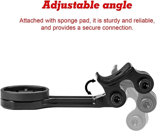 Vista 3 de x xotic tech Soporte de ángulo ajustable para computadora compatible con manillar integrado Colnago CC01 V4Rs C68, compatible con Garmin o Wahoo