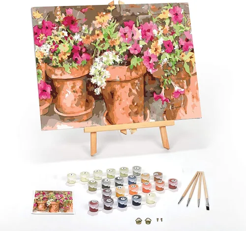 Vista 32 de Ledgebay Kit de Pintura por Números DIY para Adultos, Lienzo Enmarcado para Principiantes a Avanzados, Kit de Pintura por Números, los Kits Incluyen