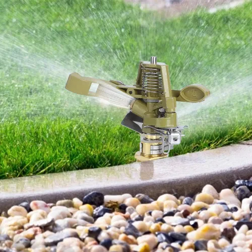 Vista 8 de Fdit Boquilla de brazo basculante de césped G3/4 pulgadas, rociadores de riego por pulverización de agua de jardín, boquilla de riego de jardín