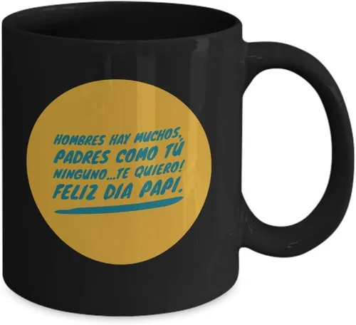 Vista 2 de Regalo para Papa Taza de Cafe Padre Vaso, taza café divertidas, tazas personalizadas, taza de café inspiradoras, taza con mensajes positivos.