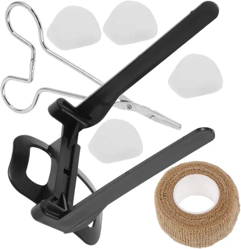 Vista 3 de HANABASS Kit de herramientas de soporte para orejas de perro, kit de soporte para doberman pinscher, pastor alemán, samoyedo, cachorro, corrección