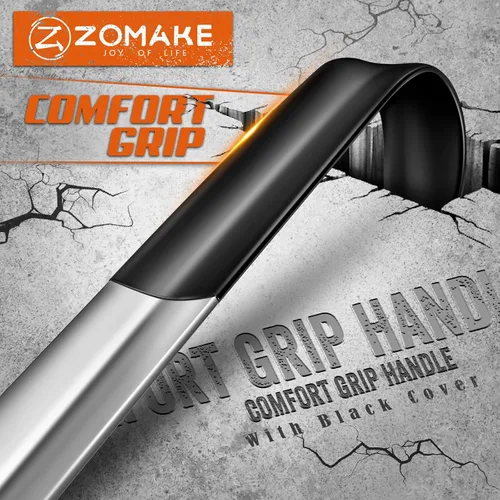Vista 3 de ZOMAKE Calzador de Mango Largo para Personas Mayores Hombres Mujeres, Calzador Largo de Metal para Botas, Ayudador Cuchara de Zapatos de Acero
