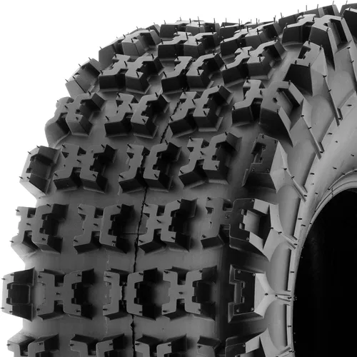 Vista 2 de SunF XC neumáticos ATV UTV con tacos deportivos 18x10.5-8 (265/50-8), 6 PR sin cámara A027, juego de 2