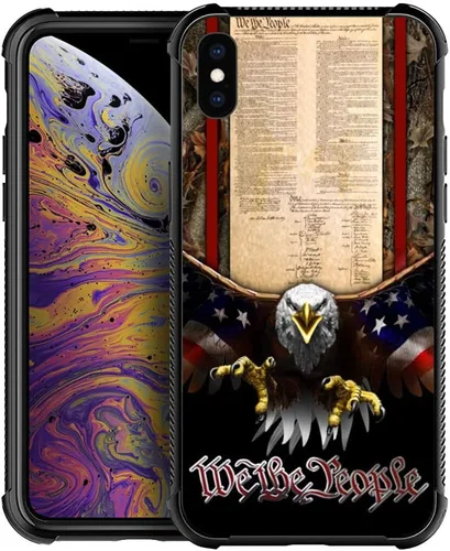 Vista 39 de DJSOK Funda compatible con iPhone 7/8 Plus, diseño con patrón de parachoques trasero, esquinas reforzadas antiarañazos, caver de TPU suave, fundas