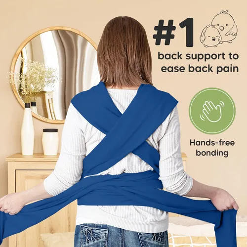 Vista 9 de KeaBabies Cambiador de pañales portátil y portabebés KeaBabies – Cambiador de bebé plegable impermeable – Todo en 1 Original transpirable Baby