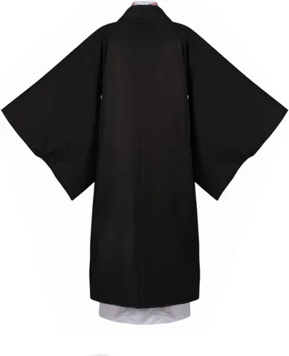 Vista 3 de Demon Tanjiro Nezuko Cosplay Shinobu Zenitsu Giyuu Tomioka Kimono Cosplay Disfraz con arete para mujeres y hombres